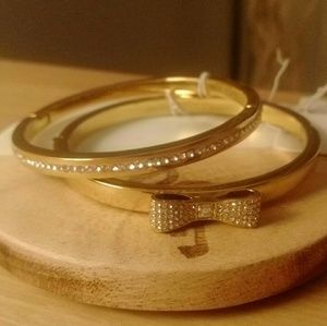 Kate Spade Bracelet Set - Ring It Up/Ready Set Bow